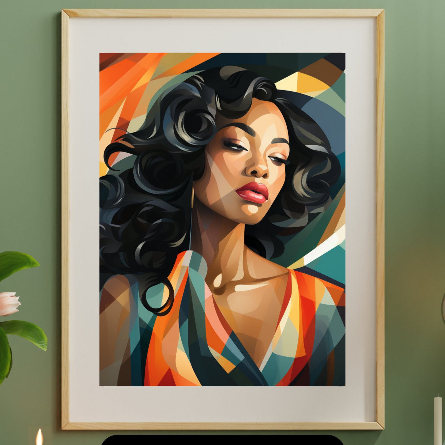 Radiant Grace – Christian Inspirational Digital Wall Art Product Description: