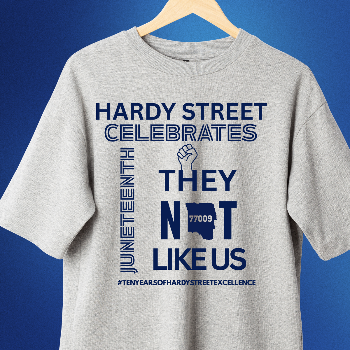 Juneteenth T-shirt '25 ~ "They Not Like Us!"