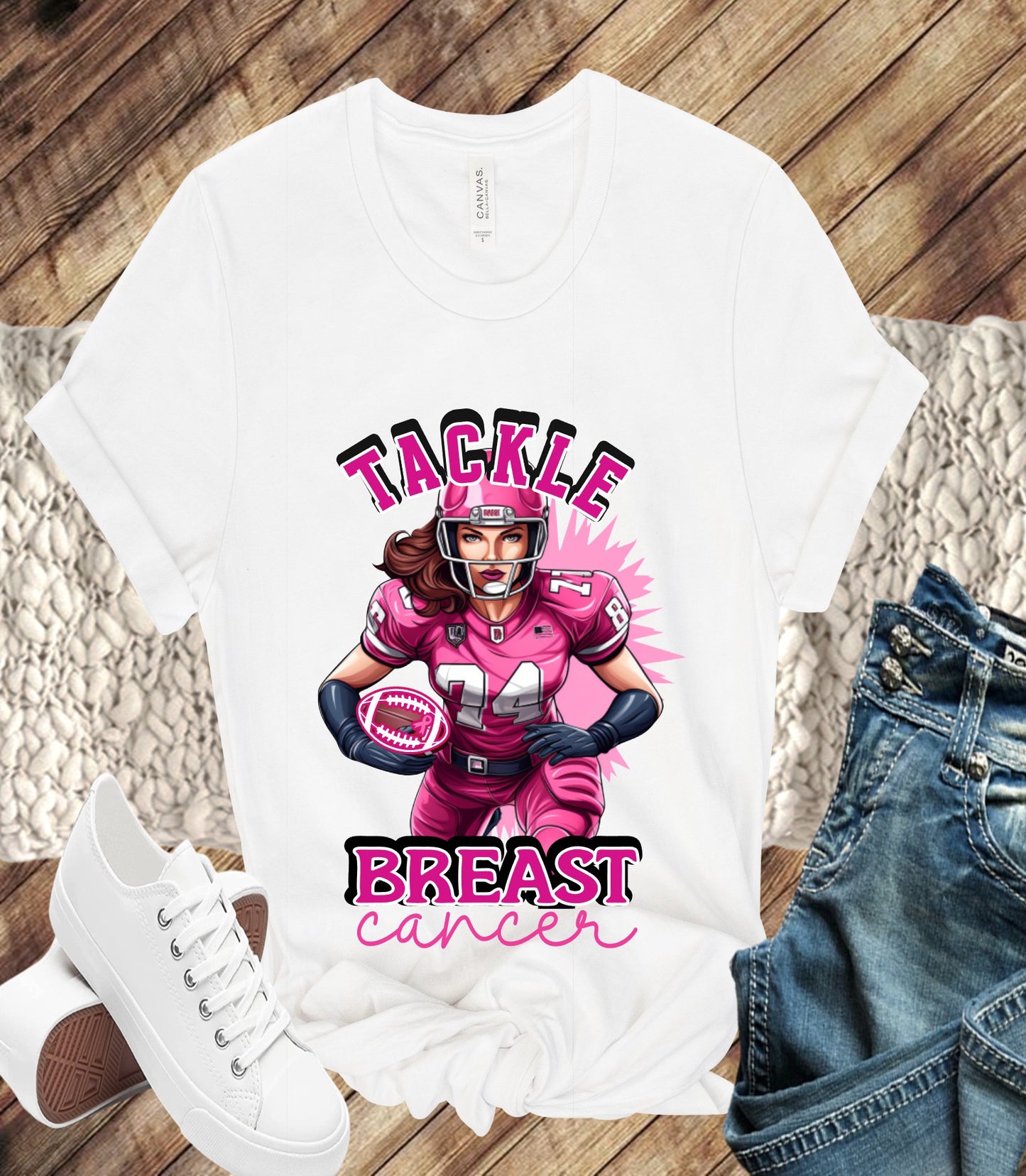 Breast Cancer Awareness Tee -Female T-shirt