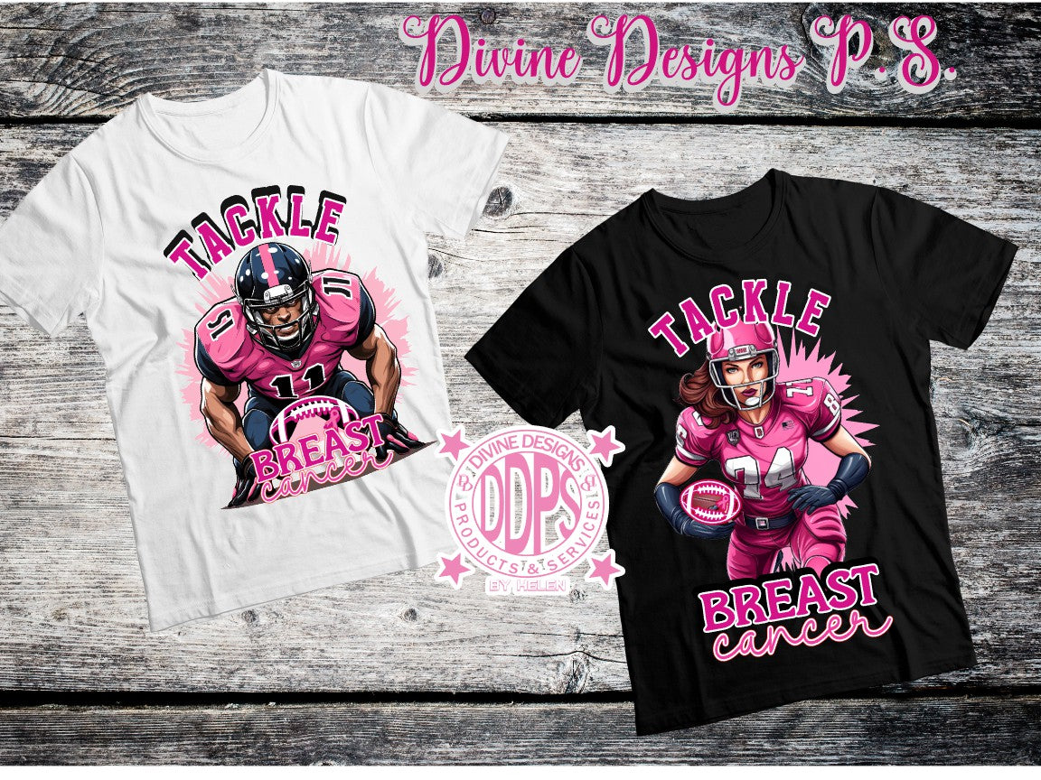 Breast Cancer Awareness Tee ~ Male T-shirt