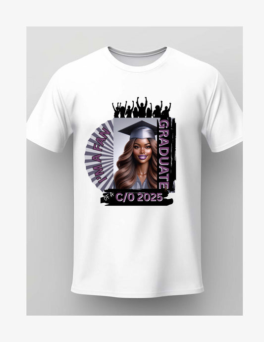 Graduation 2025 Senior Custom Photo Shirt