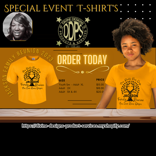 Jackson Family Reunion ~  T-shirt