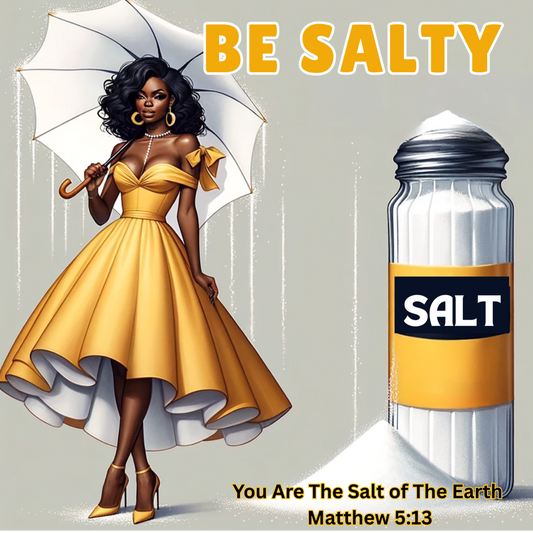 Be Salty – Christian Inspirational Wall Art