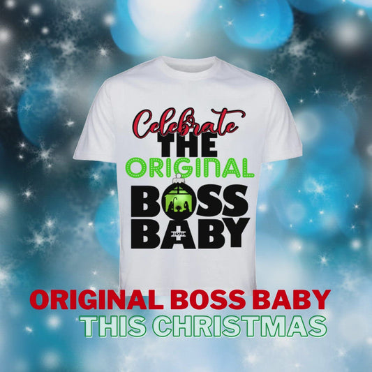 Original Boss Baby ~ Christmas short sleeve t-shirt