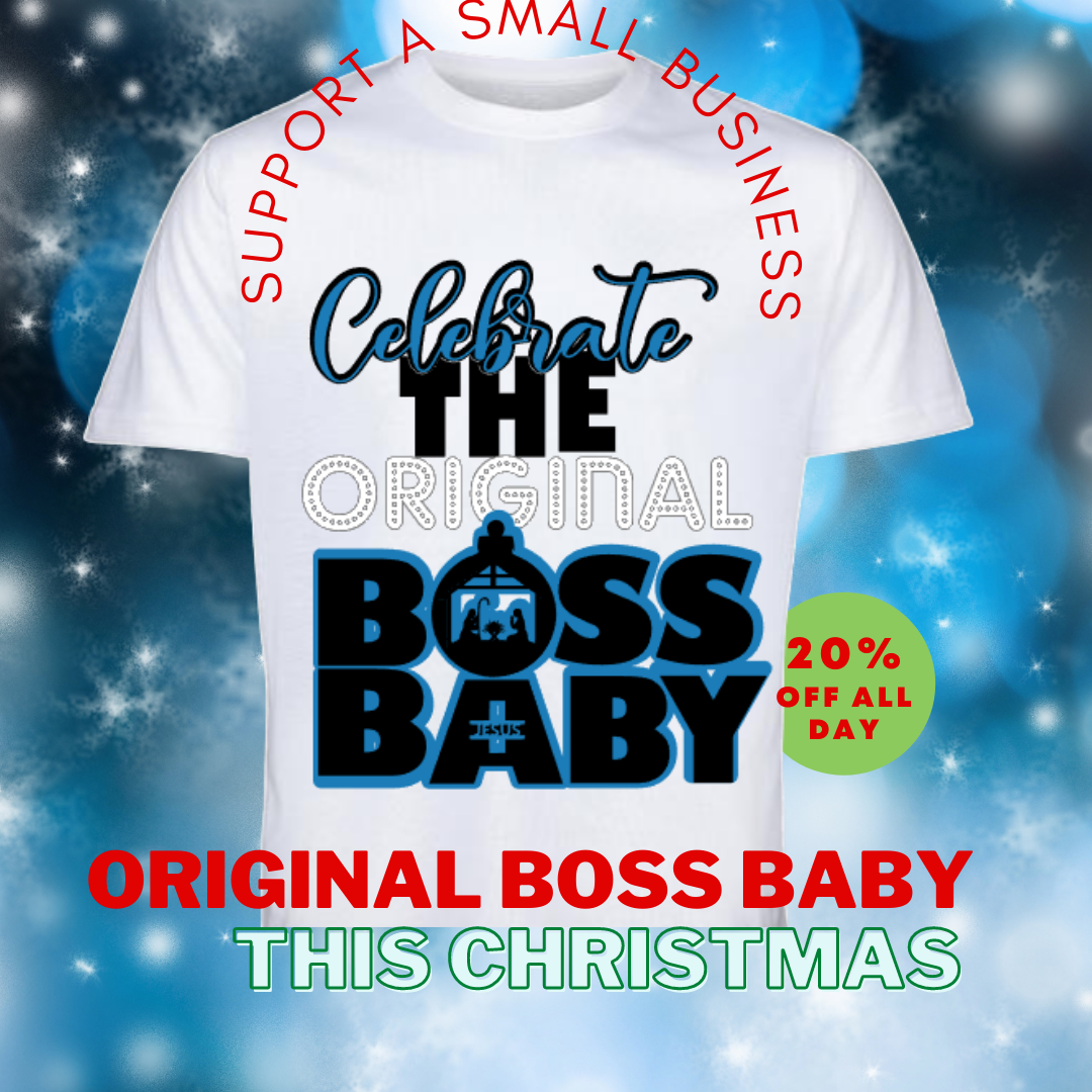 Original Boss Baby ~ Christmas short sleeve t-shirt